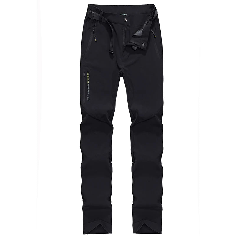 LNGXO Waterproof Hiking Pants Women Trekking Camping Climbing Running Outdoor Pants Quick Dry Stretch Breathable Thin Trousers
