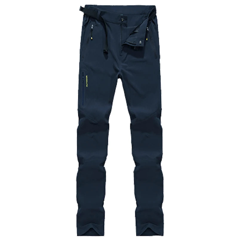LNGXO Waterproof Hiking Pants Women Trekking Camping Climbing Running Outdoor Pants Quick Dry Stretch Breathable Thin Trousers