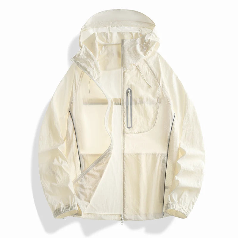 Summer Sun Protection Clothing For Men And Women, Lightweight Anti-UV Breathable Skin Clothing, Outdoor Sports Camping Jacket,