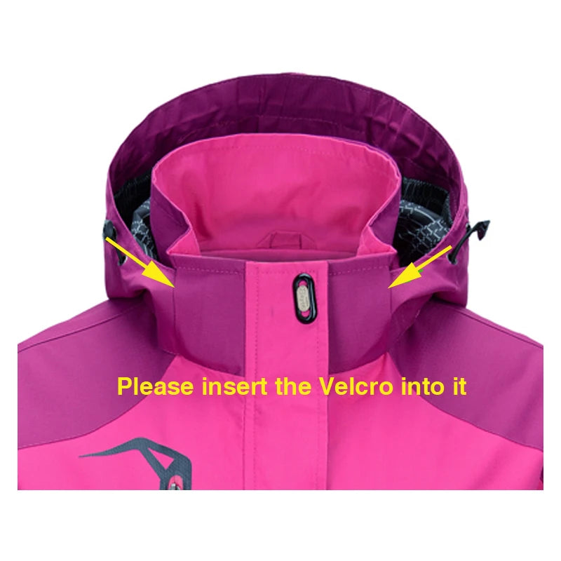 Autumn Women's Waterproof Jacket Outdoor Softshell Raincoat for Hiking Travel Trekking Camping Jacket Windbreaker