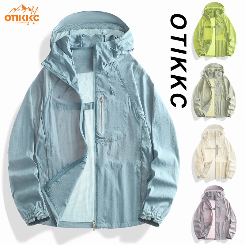 Summer Sun Protection Clothing For Men And Women, Lightweight Anti-UV Breathable Skin Clothing, Outdoor Sports Camping Jacket,